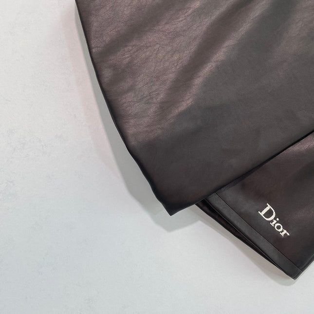 DIOR 26S LEATHER SKORT 1614