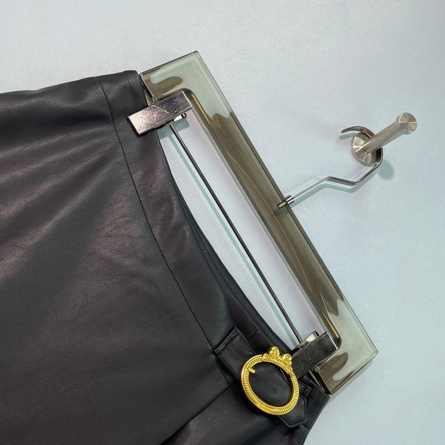 DIOR 26S LEATHER SKORT 1614