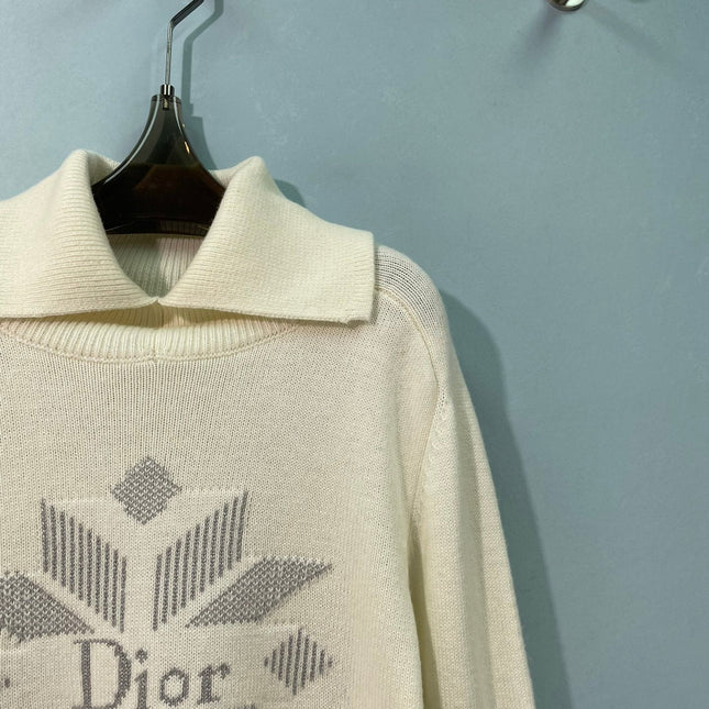 DIOR 26S COLLARED KNIT SWEATER 1634
