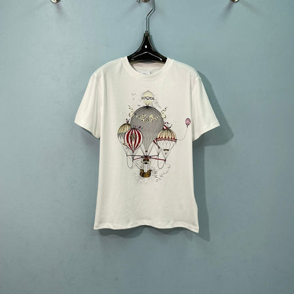 DIOR 26S SHORT-SLEEVE CREWNECK T-SHIRT 1636