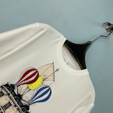 DIOR 26S SHORT-SLEEVE CREWNECK T-SHIRT 1635
