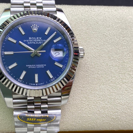 DATEJUST 41MM BLUE DIAL