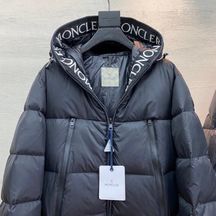 MONCLE DOWN JACKET IN BLACK