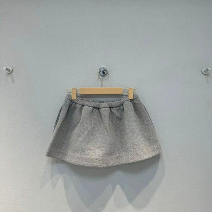 Miu Short Grey Cotton
