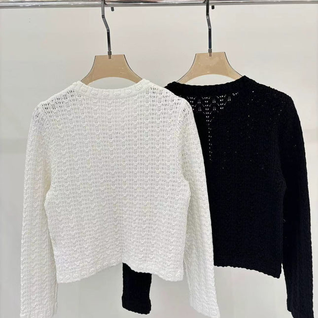 CC Knitted Sweater Cardigan