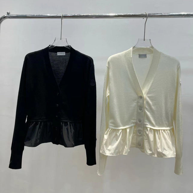 Moncler Peplum-hem Cardigan