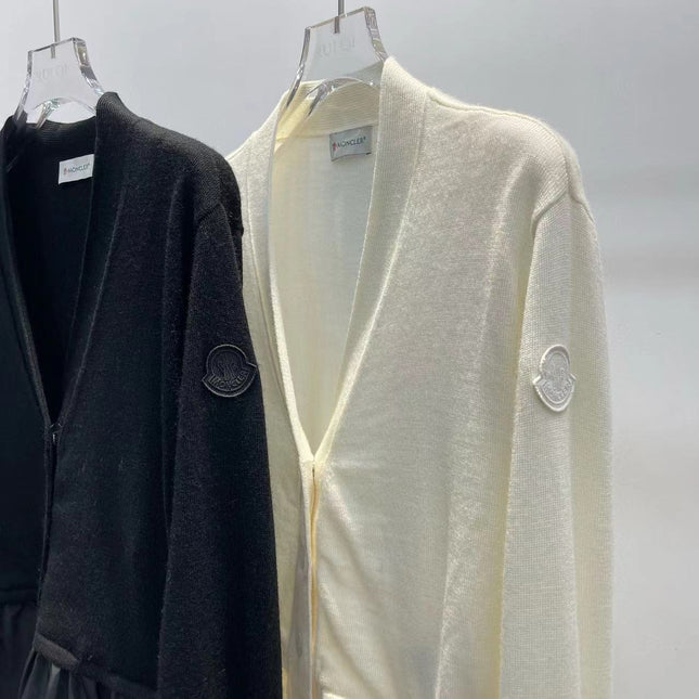 Moncler Peplum-hem Cardigan