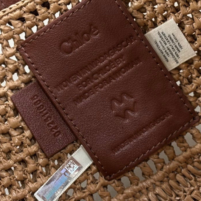 CHLOÉ 25S SUMMER BANANA HOBO BAG 36 IN LIGHT BROWN