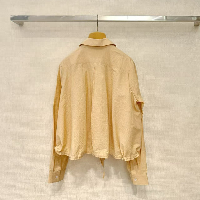LOEWE SET IN BEIGE COTTON WITH EMBROIDERED LOGO