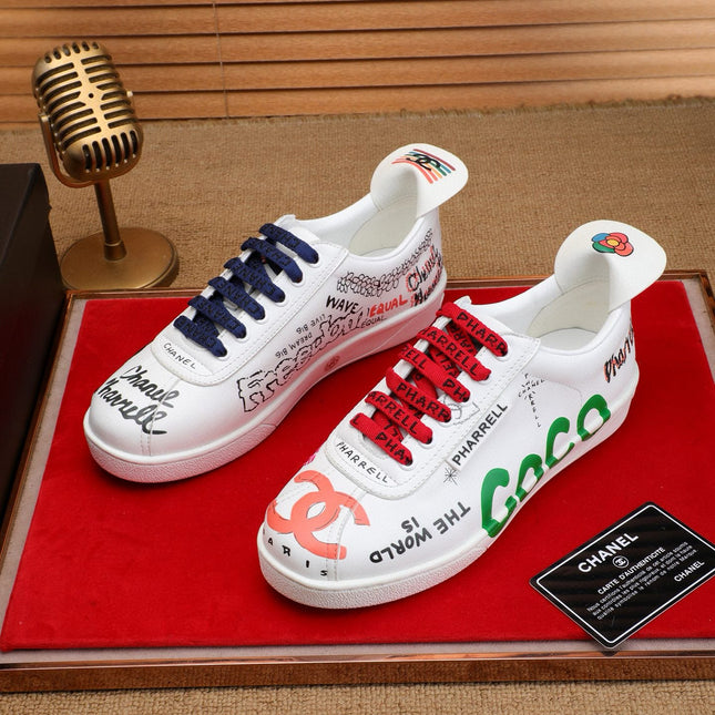 CC COCO SNEAKERS IN COLORFUL CALFSKIN