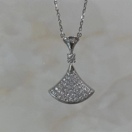 DREAM NECKLACE SILVER FULL DIAMOND