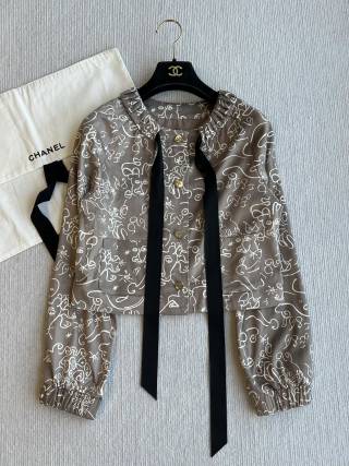 CC 25 Bowknot Suit Brown Polyester Fiber