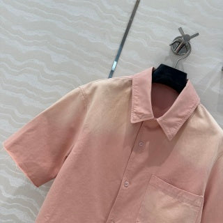 Loewe Denim Set Cotton Rough Peach