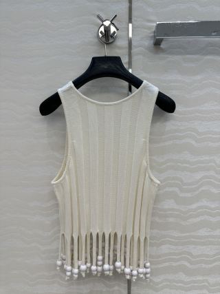 Loewe Fringe Set Ivory Cotton