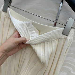Loewe Fringe Set Ivory Cotton