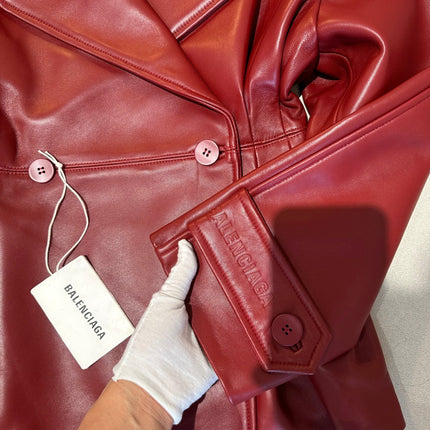 BALENCIAGA 26S LEATHER JACKET 205