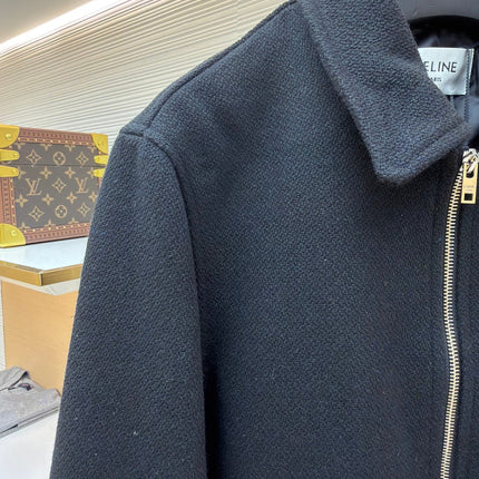 CELINE 26S ZIP-UP COLLAR JACKET 598