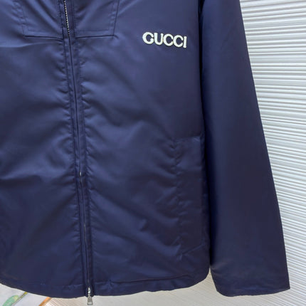 GUCCI 26S HOODED ZIP-UP JACKET 551