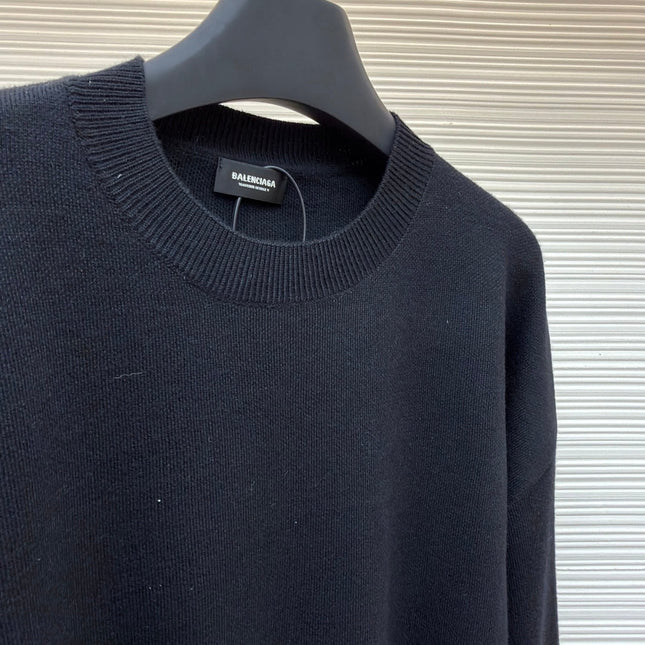 BALENCIAGA 26S CREW-NECK KNIT SWEATER 274