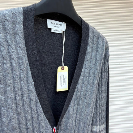 THOM 26S V-NECK KNIT CARDIGAN 389