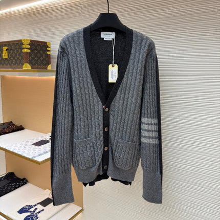 THOM 26S V-NECK KNIT CARDIGAN 389
