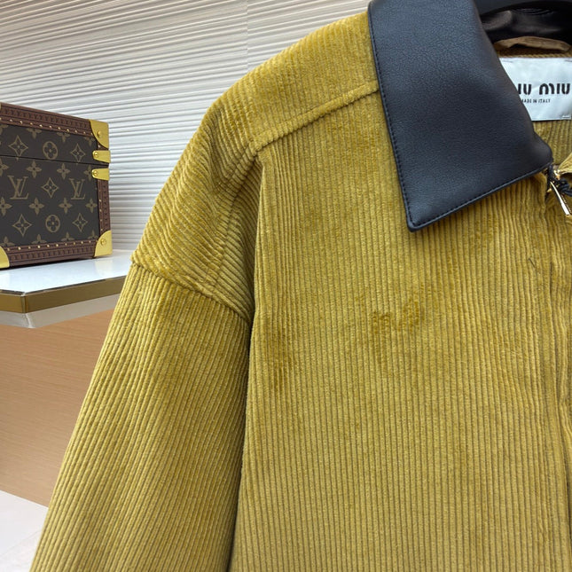 MIUMIU 26S CORDUROY JACKET 1541