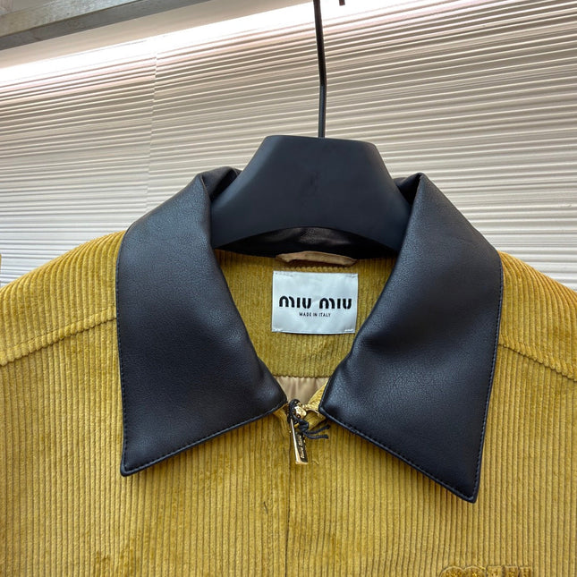 MIUMIU 26S CORDUROY JACKET 1541