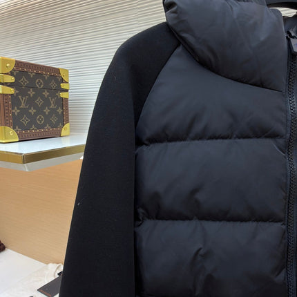 MONCLER 26S  KNIT HYBRID JACKET 850