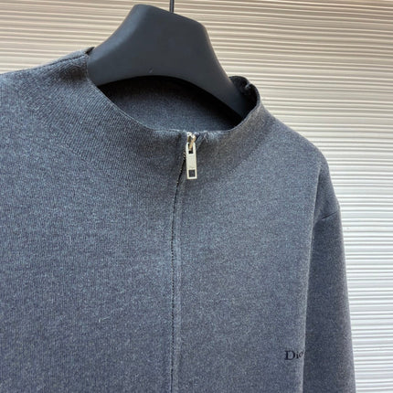 DIOR 26S ZIP-UP KNIT JACKET 1742