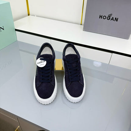 TOM FORD 26S SNEAKER HOGAN IN NAVY BLUE SUEDE
