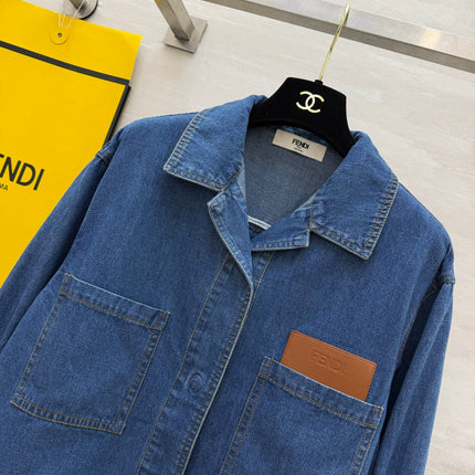 FENDI 26S DENIM JACKET 410