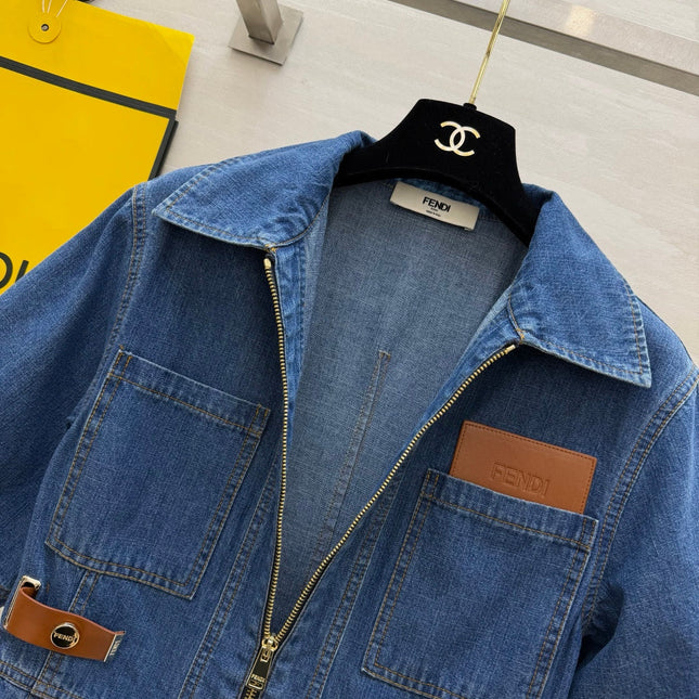 FENDI 26S DENIM DRESS 408