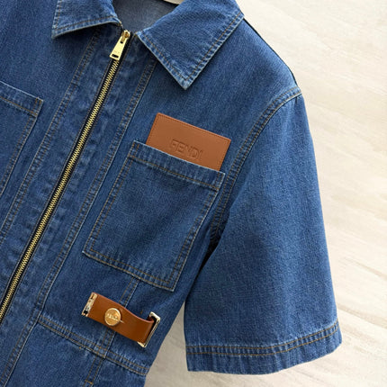 FENDI 26S DENIM DRESS 408