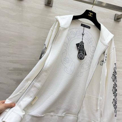 CHROME HEARTS 26S ZIP-UP HOODIE 113