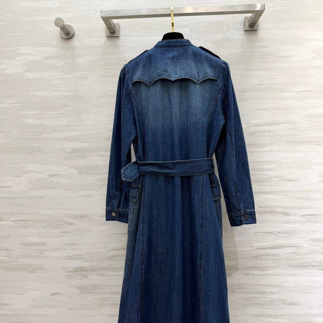 RALPH LAUREN 26S DENIM SHIRT DRESS 744