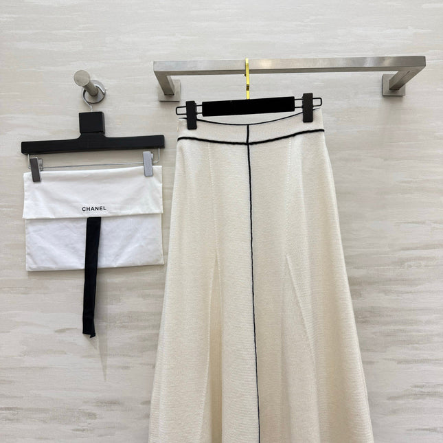 CHANEL 26S KNIT MAXI SKIRT 1781