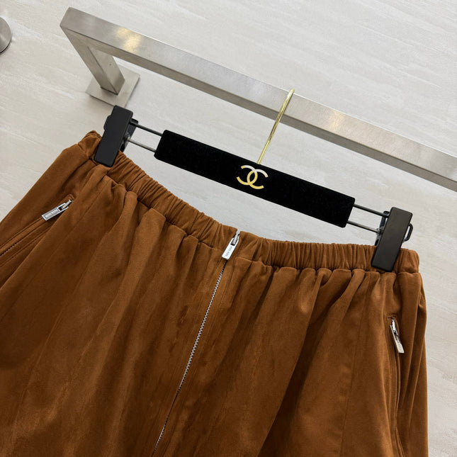 MIUMIU 26S ZIP-UP MINI SKIRT 1599