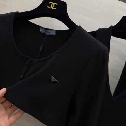 PRADA 26S THREE-PIECE KNIT SET 1344