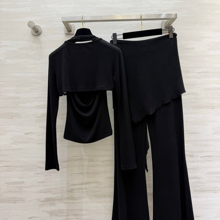 PRADA 26S THREE-PIECE KNIT SET 1344