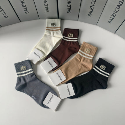 BALENCIAGA 26S ANKLE SOCKS 263813 (1 BOX)
