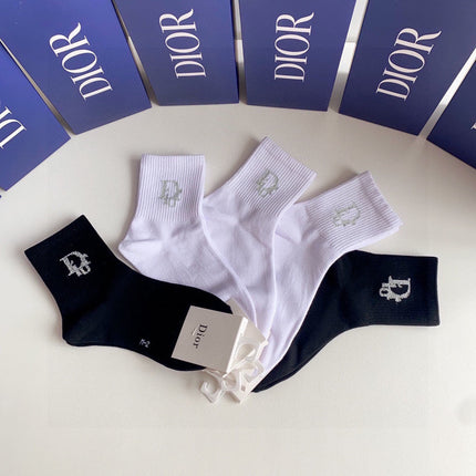 DIOR 26S ANKLE SOCKS 341901 (1 BOX)