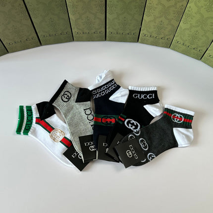 GUCCI 26S ANKLE SOCKS 350973 (1 BOX)