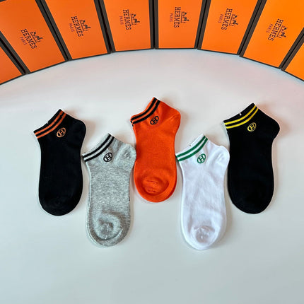 HERMES 26S ANKLE SOCKS 400152 (1 BOX)