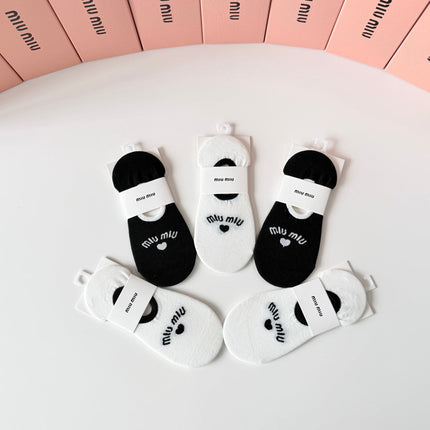 MIUMIU 26S NO-SHOW SOCKS 415692 (1 BOX)