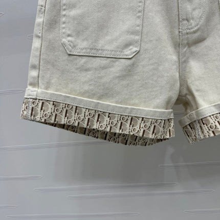 Dior 25 Short Beige Monogram Cotton233481
