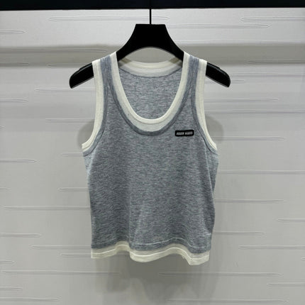 MIUMIU SLEEVELESS TOP 269404