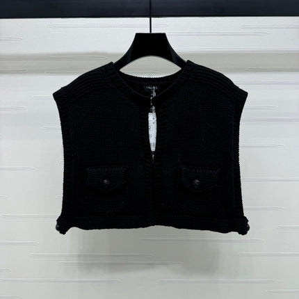 CHANEL CROPPED KNIT SWEATER 269386