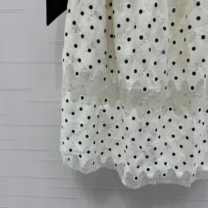 MIUMIU POLKA DOT SKIRT 269509