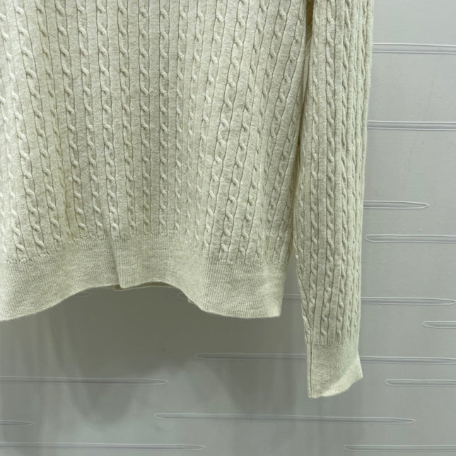 RALPH LAUREN 26S CABLE-KNIT POLO SKIRT SET 548
