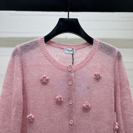 CELINE 26S KNIT CARDIGAN 656
